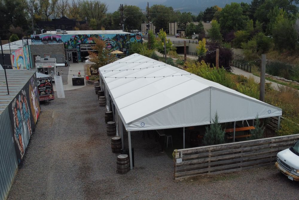 Party Tent Large Span Event Structure for Festivals and Outdoor Events