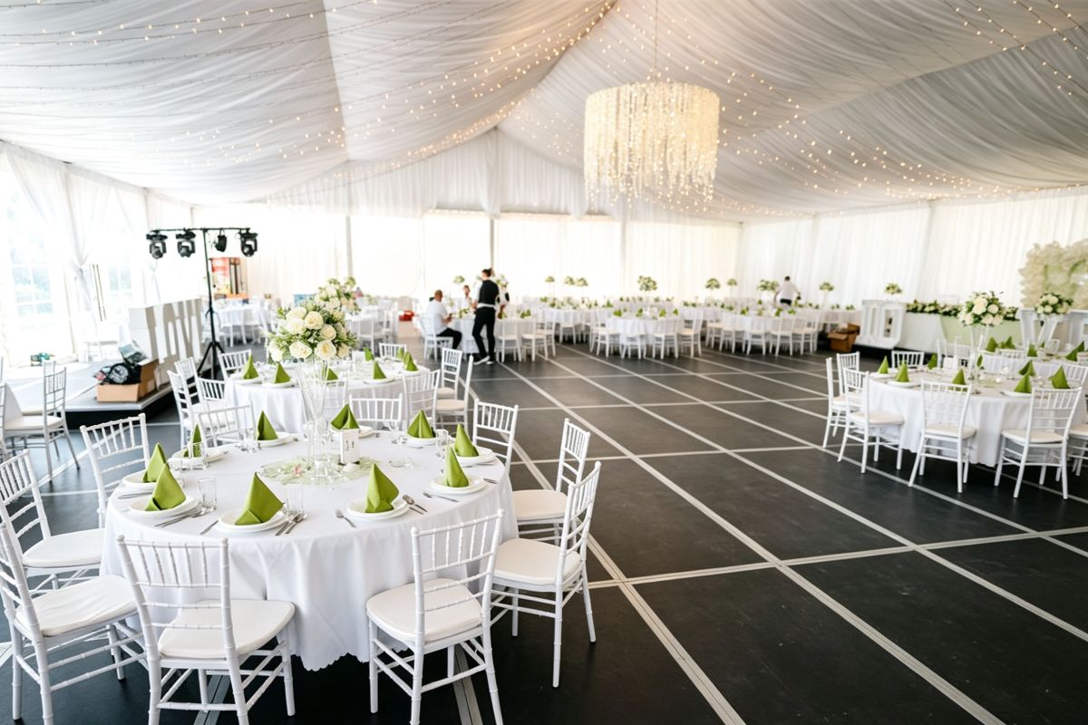 20m &times; 40m Wedding Tent A Structure | Clear Span Aluminum Event Tent
