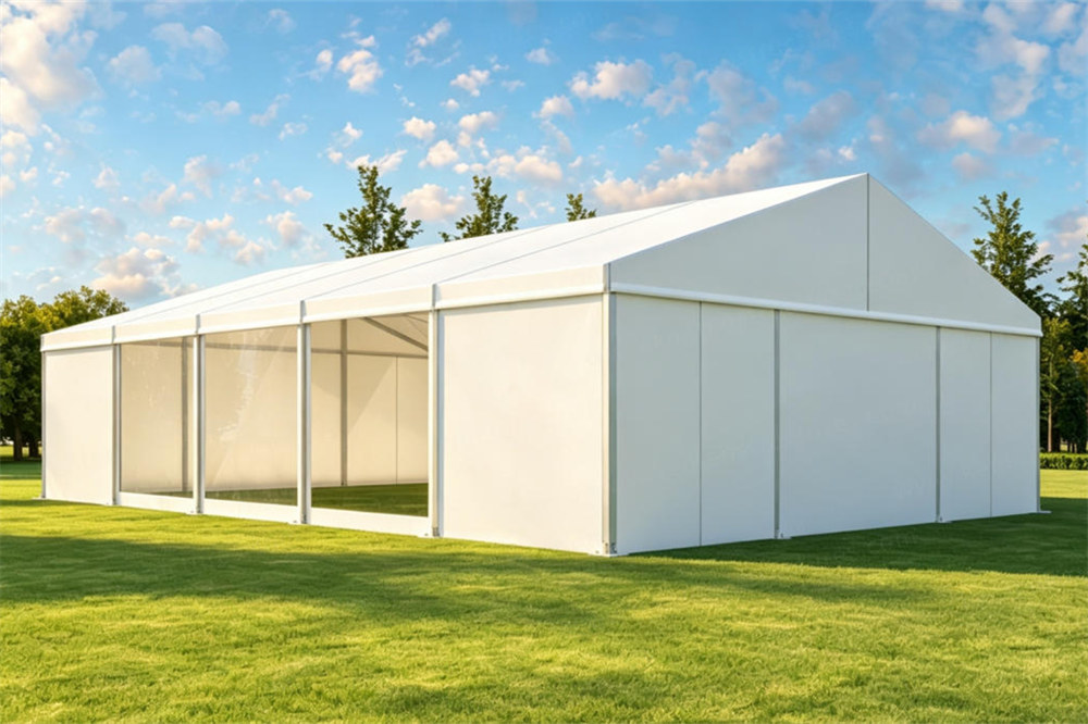 10m x 15m x 3m A Structure Tent | Aluminum Frame Temporary Event & Storage Shelter