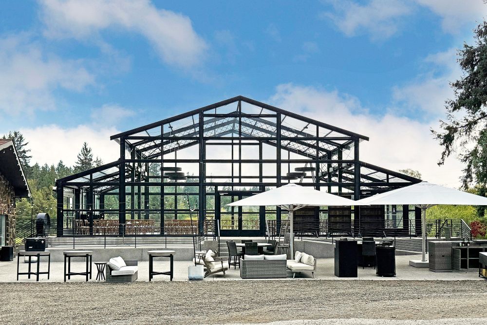 18m x 11m x 3m Atrium Tent for Weddings, Events & Outdoor Hospitality